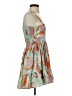 Unbranded Print Orange Casual Dress Size S - photo 4