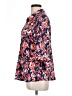 Emily Daniels Floral Orange Blue 3/4 Sleeve Blouse Size L - photo 5