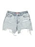 Unionbay 100% Cotton Blue Denim Shorts Size 7 - photo 1