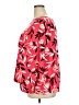 Talbots 100% Polyester Red 3/4 Sleeve Blouse Size 2X - photo 5