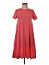 Lularoe Solid Red Casual Dress Size XXS - photo 1