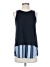 Ann Taylor LOFT Blue Sleeveless Top Size XS - photo 1