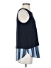 Ann Taylor LOFT Blue Sleeveless Top Size XS - photo 4