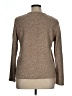 L.L.Bean 100% Cotton Metallic Brown Pullover Sweater Size XL - photo 2