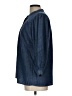 J. McLaughlin Blue 3/4 Sleeve Button-Down Shirt Size L - photo 5