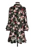 Entro 100% Polyester Black Kimono Size S (estimated) - photo 2