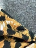 Unbranded Animal Print Gold Tan Swimsuit Top Size 4 - photo 3