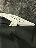 Milly Black Long Sleeve Silk Top Size 0 - photo 7