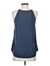 Green Envelope Blue Sleeveless Blouse Size XS - photo 2