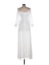 Lulus 100% Polyester White Casual Dress Size L - photo 2