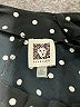 Anne Klein Polka Dots Black Short Sleeve Blouse Size XS - photo 7