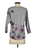 Ember Floral Gray 3/4 Sleeve T-Shirt Size S - photo 2