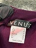 Venus 100% Polyester Burgundy 3/4 Sleeve Blouse Size 12 - photo 7