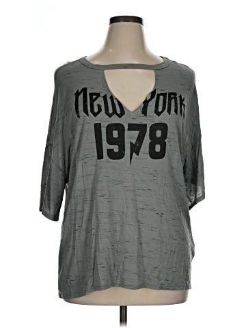 Know One Cares 3/4 Sleeve T-Shirt (view 1)