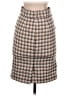 Ann Taylor Plaid Brown Casual Skirt Size 00 Petite - photo 2