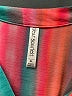 Dear Scarlett Teal Pink 3/4 Sleeve Blouse Size XL - photo 7