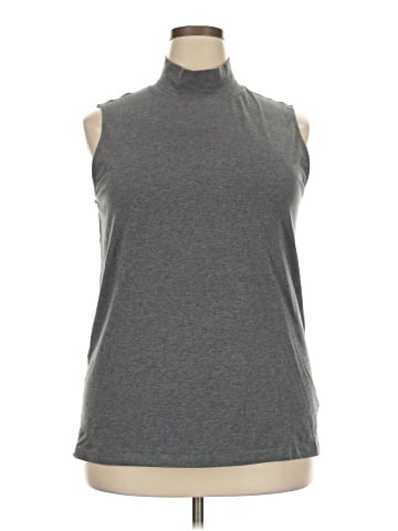 Lands' End Sleeveless T-Shirt (view 1)
