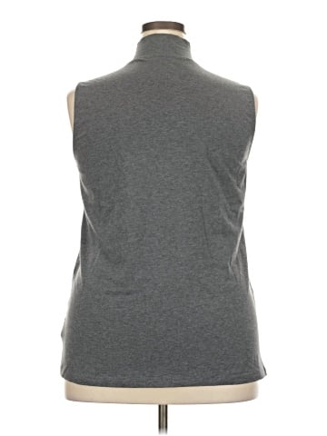 Lands' End Sleeveless T-Shirt (view 2)