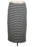 Caslon Stripes Gray Casual Skirt Size L - photo 1