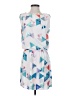 Sam Edelman 100% Polyester Graphic White Cocktail Dress Size S - photo 1