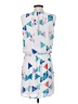 Sam Edelman 100% Polyester Graphic White Cocktail Dress Size S - photo 2