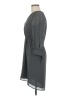 H&M 100% Polyester Chevron-herringbone Gray Casual Dress Size 6 - photo 5