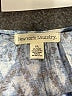 New York Laundry 100% Polyester Blue 3/4 Sleeve Blouse Size L (petite) - photo 7