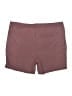 Modern Amusement Solid Burgundy Shorts Size L - photo 2