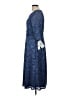 SLNY Blue Cocktail Dress Size 10 - photo 5