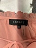 1.State 100% Polyester Pink Short Sleeve Blouse Size M - photo 7