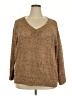 Weekend Max Mara Tweed Brown Tan Pullover Sweater Size XXL - photo 1