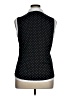 Assorted Brands 100% Polyester Polka Dots Black Sleeveless Polo Size XL - photo 2