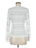 auden White Long Sleeve Henley Size M - photo 2