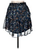 Drew 100% Polyester Paisley Blue Casual Skirt Size M - photo 2
