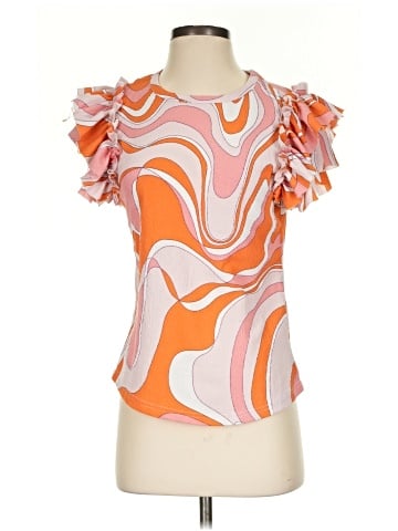 Stem & Vine Short Sleeve Blouse (view 1)
