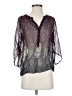 Gibson 100% Silk Gray Blouse Size XS - photo 1