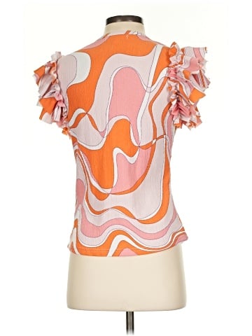 Stem & Vine Short Sleeve Blouse (view 2)