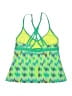 PrAna Print Green Swimsuit Top Size XS - photo 2