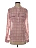 Vince. Pink Long Sleeve Blouse Size S - photo 1