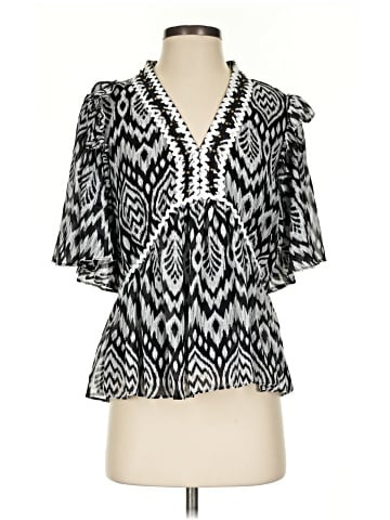 Marc New York Andrew Marc Short Sleeve Blouse (view 1)