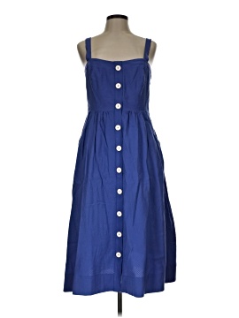 blue satin wedding guest dress Blue Satin Dress With Flutter Sleeves main image 1