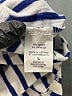 Notations Stripes Blue Short Sleeve Blouse Size L - photo 8