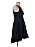 Halston Heritage 100% Polyester Argyle Black Cocktail Dress Size 6 - photo 4