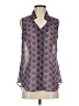 CAbi 100% Polyester Blue Sleeveless Blouse Size S - photo 1
