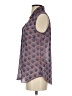 CAbi 100% Polyester Blue Sleeveless Blouse Size S - photo 5