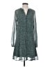Joie 100% Polyester Polka Dots Green Casual Dress Size XS - photo 1