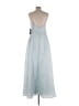 Lulus 100% Polyester Gray Casual Dress Size L - photo 2