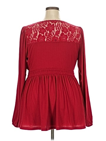 Torrid Long Sleeve Blouse (view 2)