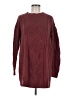 Shein 100% Acrylic Burgundy Pullover Sweater Size 6 - photo 1