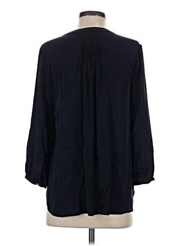 Quince 3/4 Sleeve Silk Top (view 2)